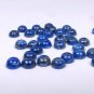 Lot of 25 Pieces AAA Quality Lapis Lazuli 7x7 M.M. Round Cabochon Calibarated