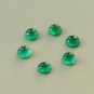 Certified  Lot of 20 Pieces Green Onyx Gemstones 9x9 M.M. Round Loose Cabochon Calibrated