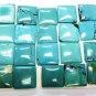 Certified Lot of 25 Pieces AAA Quality Turquoise 9x9 M.M. Square Cabochon Calibarated