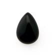 Certified RARE NATURAL AAA QUALITY BLACK ONYX PEAR CABOCHON WHOLESALE ( 25 PCS LOT! )