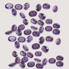 Natural Amethyst AA Quality 3x5 mm faceted Oval 25 pcs Lot