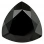 Certified Natural Black Spinel AAA Quality 11 mm Faceted Trillion 1 pc