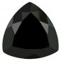 Certified  Natural Black Spinel AAA Quality 11 mm Faceted Trillion  5 pcs lot