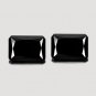 Certified Natural Black Spinel AAA Quality 10x12 mm Faceted Octagon 1 pc