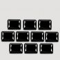 Certified Natural Black Spinel AAA Quality 10x14 mm Faceted Octagon 10 pcs lot
