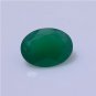 Certified Natural Green Onyx AAA Quality 20x15 mm Faceted Oval 1 pc