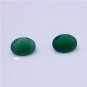 Certified Natural Green Onyx AAA Quality 20x15 mm Faceted Oval 2 pcs pair