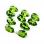 Certified Natural Peridot AAA Quality 5x4 mm Faceted pear 10 pcs lot