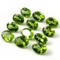 Certified Natural Peridot AAA Quality 6x4 mm Faceted Oval 2 pcs pair