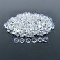 Certified Natural White topaz AAA Quality 5 mm Faceted Round 5 pcs Lot