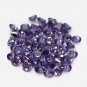 Certified Natural Amethyst AAA Quality 11 mm Faceted Round 2 pcs Pair