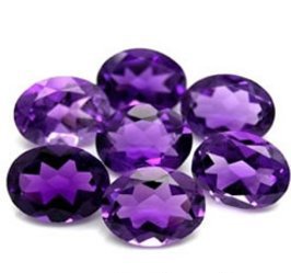 Certified Natural Amethyst AAA Quality 18x13 mm Faceted Oval 2 pcs Pair