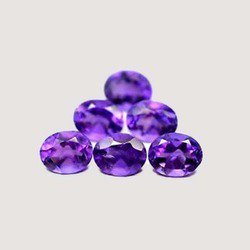 Certified Natural Amethyst AAA Quality 18x13 mm Faceted Oval 10 pcs Lot