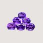 Certified Natural Amethyst AAA Quality 18x13 mm Faceted Oval 10 pcs Lot