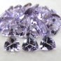 Certified Natural Amethyst AAA Quality 7 mm Faceted Trillion 50 pcs Lot