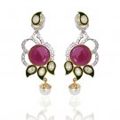 Beautiful Designer Brass Earring