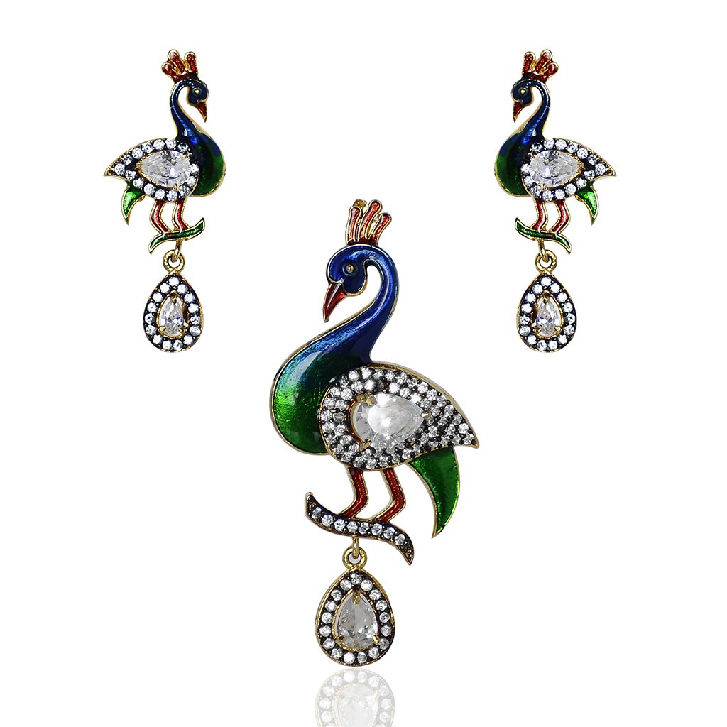 Peacock Designer Earring