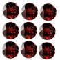 Certified Natural Garnet AAA Quality 7 mm Faceted Round 50 pcs lot loose gemstone