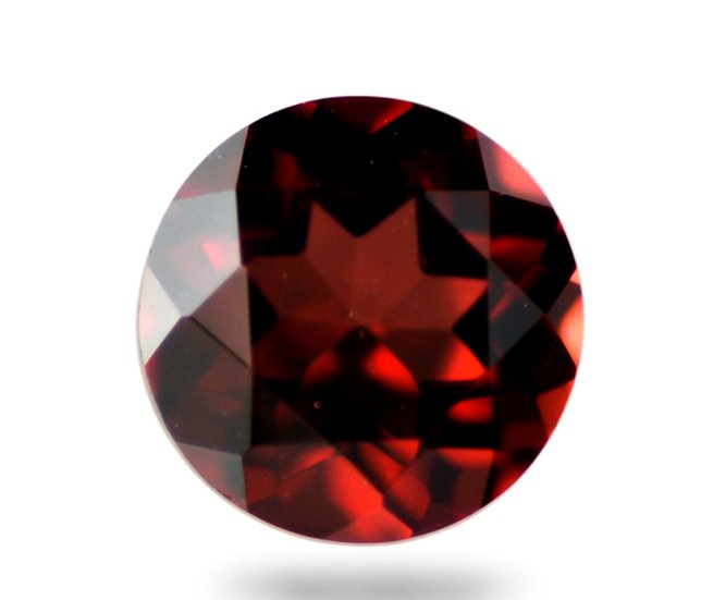 Certified Natural Garnet AAA Quality 2 mm Faceted Round 50 pcs lot loose gemstone
