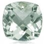 Certified Natural Green Amethyst AAA Quality 10 mm Faceted Cushion 10 pcs lot loose gemstone