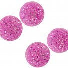 AAA Quality Flat Loose Natural Pink Rainbow Color Coated 10mm Round Shape 10pcs Lot Loose Gemstone