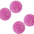 AAA Quality Flat Loose Natural Pink Rainbow Color Coated 12mm Round Shape 10pcs Lot Loose Gemstone