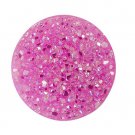 AAA Quality Flat Loose Natural Pink Rainbow Color Coated 13mm Round Shape 1pcs Loose Gemstone