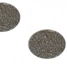 AAA Quality Flat Loose Natural Platinum Color Coated 9x7mm Oval Shape 1 Pair Loose Gemstone