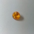 5mm Natural Orange Garnet 25 Pieces Lot  - Calibrated Size Faceted Cut  Round Orange Color Gemstone