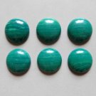 Natural Malachite -8mm Cabochon Round 10  Pieces  Quality Green  Color  Wholesale  For Sale