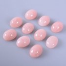 Natural Pink Opal- 6x4mm- Cabochon Oval  50  Pieces Top Quality -Gemstone Wholesale Lot For Sale