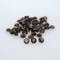 Natural Smoky Quartz 8mm Faceted Cut Round 25 Pieces Brown Color - Natural Loose Gemstone