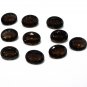 Natural Smoky Quartz 9x7mm Faceted Cut Oval 50 Pieces Brown Color - Natural Loose Gemstone