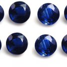 6mm Natural Kyanite - Faceted Cut Round 50 Pieces Calibrated Size - Top Quality - Loose Gemstone