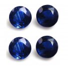 8mm Natural Kyanite - Faceted Cut Round 25 Pieces Calibrated Size - Top Quality - Loose Gemstone