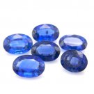 7x9mm Natural Kyanite - Faceted Cut Oval 10 Pieces Calibrated Size - Top Quality - Loose Gemstone