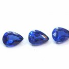 6x8mm Natural Kyanite - Faceted Cut Pear 5 Pieces Calibrated Size - Top Quality - Loose Gemstone