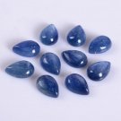 5x7mm Natural Kyanite - Cabochon- Pear 2 Piece Calibrated Size - Top Quality - Loose Gemstone