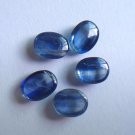 4x5mm Natural Kyanite - Cabochon- Oval 100  Pieces Calibrated Size - Top Quality - Loose Gemstone