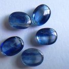 6x8mm Natural Kyanite - Cabochon- Oval 10  Pieces Calibrated Size - Top Quality - Loose Gemstone