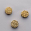 9mm  Natural  Gold Color Coating Flat Druzy Round 100 Pieces Lot Best Top Gold Color Loose Gemstone