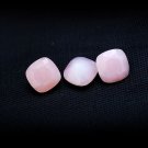 4mm Natural Pink Opal Faceted Cut Cushion 5 Pieces Top Quality  Pink Color  Loose Gemstone