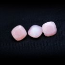 8mm Natural Pink Opal Faceted Cut Cushion 10 Pieces Top Quality  Pink Color  Loose Gemstone