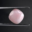 18mm Natural Pink Opal Faceted Cut Cushion 10 Pieces Top Quality  Pink Color  Loose Gemstone