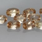 Natural Morganite 8x10mm Oval Faceted Cut 2 Piece Top Quality Peach Color Loose Gemstone