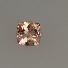 Natural Morganite 10mm Cushion  Faceted Cut 2 Piece Top Quality Peach Color Loose Gemstone