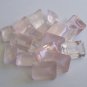 8x6mm Natural Rose quartz Faceted Cut Octagon Top Qualtily 25 Pieces pink color-Loose Gemstone