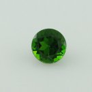 Natural Chrome Diopside 6mm Faceted Cut Round 1 Piece - Calibrated Size - Loose Gemstone