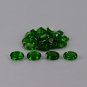 Natural Chrome Diopside 6x4mm Faceted Cut Oval 5 Pieces - Calibrated Size - Loose Gemstone