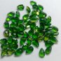 7x5mm Natural Chrome Diopside Faceted Cut 10 Pieces Pear -Calibrated Size - Green- Loose Gemstone -